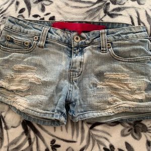 Girls jean shorts